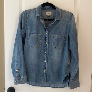 Classically chic chambray shirt